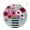 pattern-291, variant on Pink And Red Flowers in Vase Christmas Ornaments Flower Vase Xmas Decorations Ornaments Christmas Decorations Ceramic Ornament Holiday Present Idea