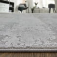 thumbnail image 5 of Feizy Cadiz Modern Abstract, Taupe/Gray/Silver, 2'2" x 3'2" Accent Rug Sheen Industrial Watercolor Design Carpet for Living Dining Bed Room, 5 of 10