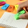 thumbnail image 5 of Mr. Pen- Erasers, Pencil Eraser, 12 Pack, Neon Colors, Erasers, Eraser, Erasers for Drawing, Eraser Pencil, Pencil Erasers, 5 of 6