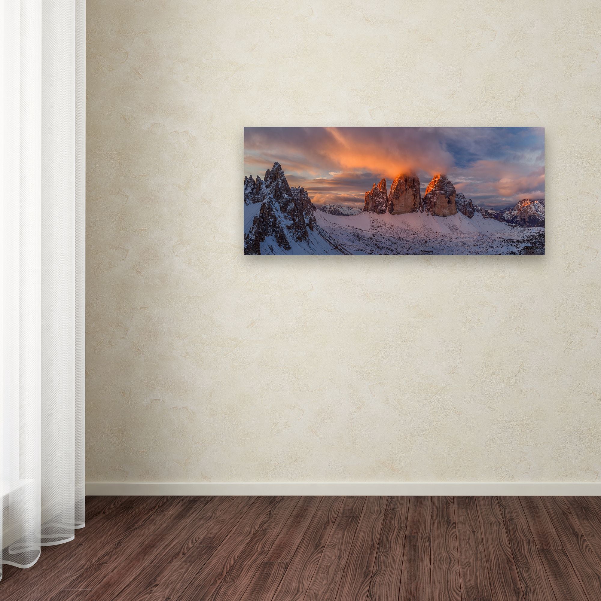 Trademark Fine Art Landscape Canvas Art ' The Story Of The One Sunrise ' by Valeriy Shcherbina