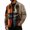 Saffron, variant on Delconic Mens Corduroy Jacket Loose Casual Turn Down Collar Long Sleeve Button Front Shirt Jacket Halloween Print Outerwear Top Black L