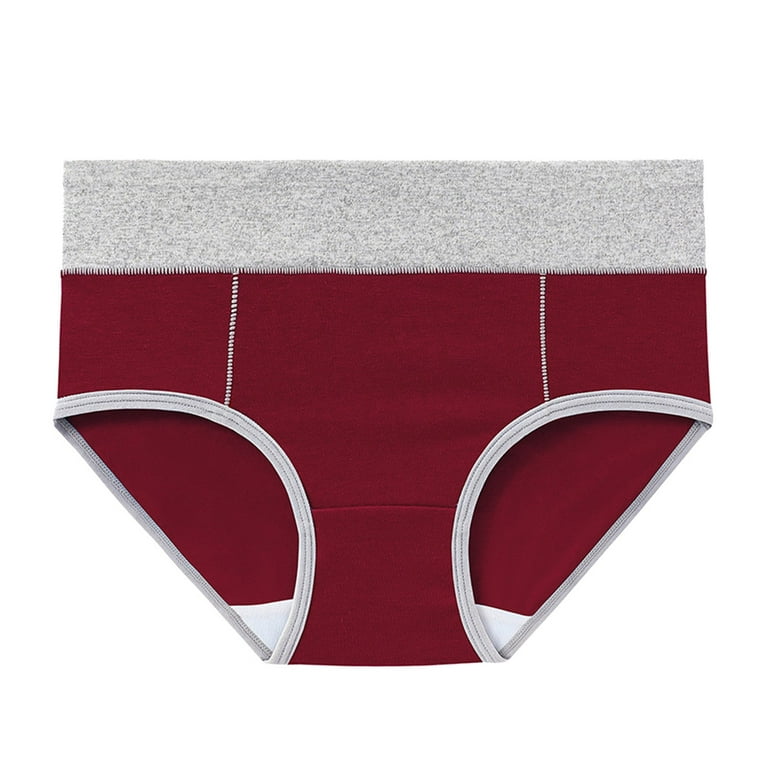 Akiihool Underpants for Women Plus Size Women's Hi-Cut Panties