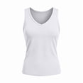 thumbnail image 6 of Smsaxvxz Womens Pullover Sports Tank Tops Summer Fashion Solid V Neck Sleeveless Casual Slim Fit Shirts 2026 Summer Clothes, 6 of 6