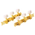thumbnail image 2 of Runquan 2 Pieces Classical Guitar Tuning Pegs Machine Heads for Acoustic Guitar Accs Gold, 2 of 8