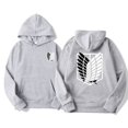 thumbnail image 1 of Sudadera con capucha de Attack on Titan para hombre, sudaderas con capucha de Anime para hombre y mujer, ropa de calle, jersey Harajuku Shingeki No Kyojin, sudaderas con capucha, 1 of 5
