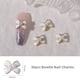 thumbnail image 2 of Adornos 3D para uñas con forma de lazo, 30 piezas de gemas de perlas con nudo de lazo para decoración de uñas, tachuelas de aleación de metal para manualidades de joyería y teléfono móvil., 2 of 6