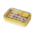 thumbnail image 2 of Hot Sale!Ice Cube Moldice Cube Tray with Lid and Container Pack of 15 Ice Cubes Ice Cube Tray Ice Cube Tray for Freezer with Container Tea and Coffee Bar Accessories(Yellow), 2 of 9
