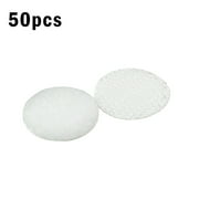 50pcs Adhesive Round Coin Dot Tapse Self Adhesive Stickers Coin Stick On Tapes White 20mm