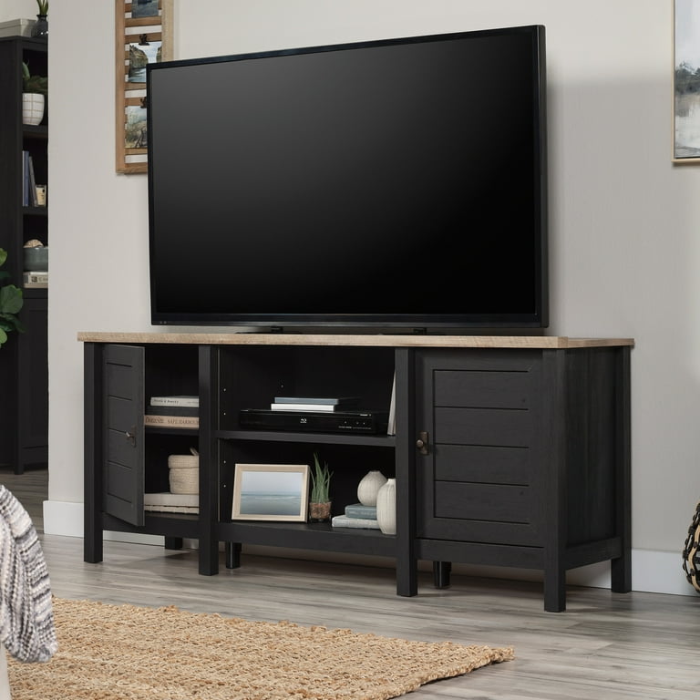 Sauder Cottage Road TV Credenza with Doors for TV s up to 65