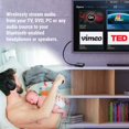 thumbnail image 2 of Transmisor de audio Bluetooth 5.3 HomeSpot para TV aptX de baja latencia, 2 of 5