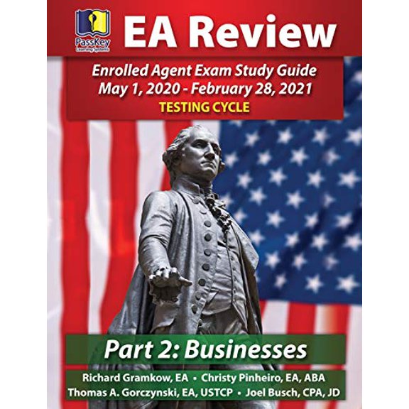 Pre-Owned PassKey Learning Systems EA Review Part 2 Businesses; Enrolled Agent Study Guide: May 1, 2020-February 28, 2021 Testing Cycle (Paperback) 1935664689 9781935664680