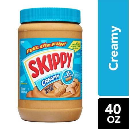 Skippy Creamy Peanut Butter, 40 Ounce