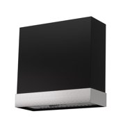 Akicon 600 CFM Wall Mounted Range Hood, Stainless Steel Range Hood 30 inch, Energy Saving, Ducted Kitchen Hood for Cooking, Powerful Vent Motor, Jet Black with Nickel
