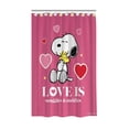 thumbnail image 1 of Cortina de baño con ganchos Snoopy Peanuts Tela, 1 of 2