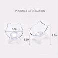 thumbnail image 2 of 15elevated Cat Food Bowls With Silicone Pet Mat, Plastic Bowl With Stand, 2 of 3