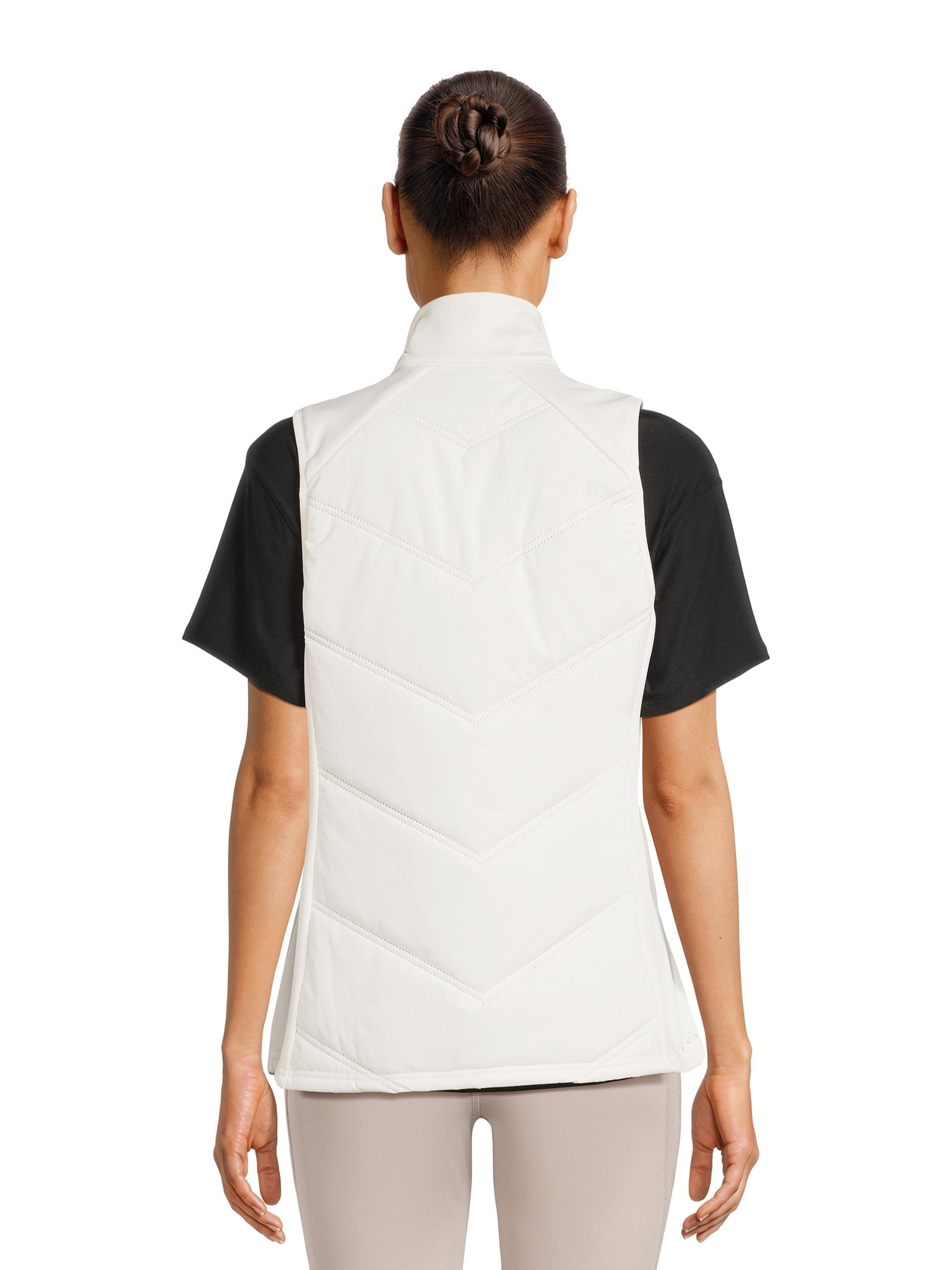 Avia Women’s Quilted Vest with Pockets, Sizes XS-XXXL