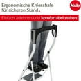 thumbnail image 2 of Hailo K75 ComfortLine Step Ladder, 2-Step Foldable Steel Stool for Home Use, 300 Lb Cap, 2 of 12