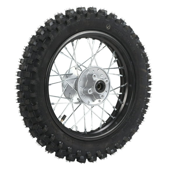 Rear Tire Disc Brake Rim,80/100‑12 Rear Rim Tire Scooter Rear Wheel Rear Wheel Tire Exceptional Craftsmanship