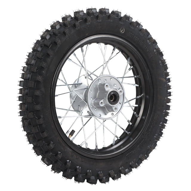 Rear Tire Disc Brake Rim,80/100‑12 Rear Rim Tire Scooter Rear Wheel Rear Wheel Tire Exceptional Craftsmanship