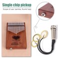 thumbnail image 2 of Tnstrumento Musical Kalimba Piezo Pickup Instrumento musical Thumb Piano Pick-up (3 transductores) Ehuebsd Para Estrenar, 2 of 9