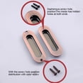 thumbnail image 2 of Lefu Stainless Steel Concealed Sliding Door Handle Embedded Door Handle, 2 of 7