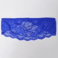 thumbnail image 3 of Ropa interior de hombre con encaje elástico y espalda en T, bikini de tiro bajo, tanga genial Azul, 3 of 9