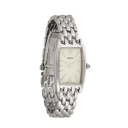 Stainless Steel Tank Women's Watch