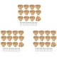thumbnail image 1 of Pomos de Tocador de Ratán Bohemio Pomos de Cajón de Madera Redondos Tejido de Mimbre Hecho Una Mano Y Tornillos para Pomos de Muebles Bohemios, 36 Piezas, 1 of 5