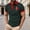 Army Green, variant on COSFO Canada Men's Polo Shirts Summer Patriotic Short Sleeve Graphic Tees Slim Fit Stripes Collared Moisture Wicking Tops