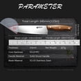 thumbnail image 3 of WXCOO Chef Knife for Cutting, Boning & Chopping High Carbon Stainless Steel Knife for Balance & Control, 3 of 19