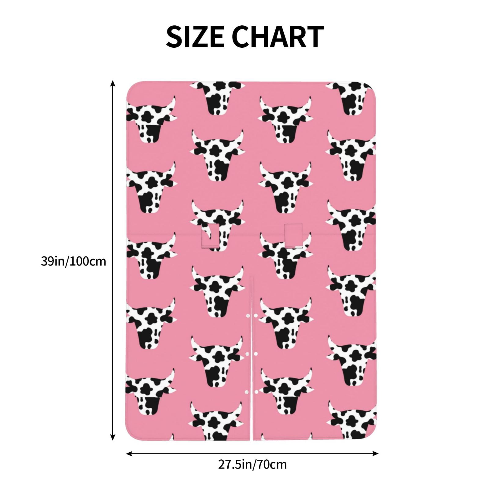 Car Seat Cover Baby - Artistic Cartoon Cow Print Head Breathable Infant Car Seat Cover for Baby Carseat, Lightweight Comfort Baby Essentials Must Haves Newborn Stuff for Girl Boy