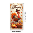 thumbnail image 3 of Autumn Theme Thanksgiving Banner Decorative Turkey Festive Harvest for Holiday Celebration Family Gathering Seasonal Decor, 3 of 8