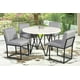 thumbnail image 1 of Comedor Soria 4 Sillas Redondo Tubular y Cubierta de Formica, 1 of 3