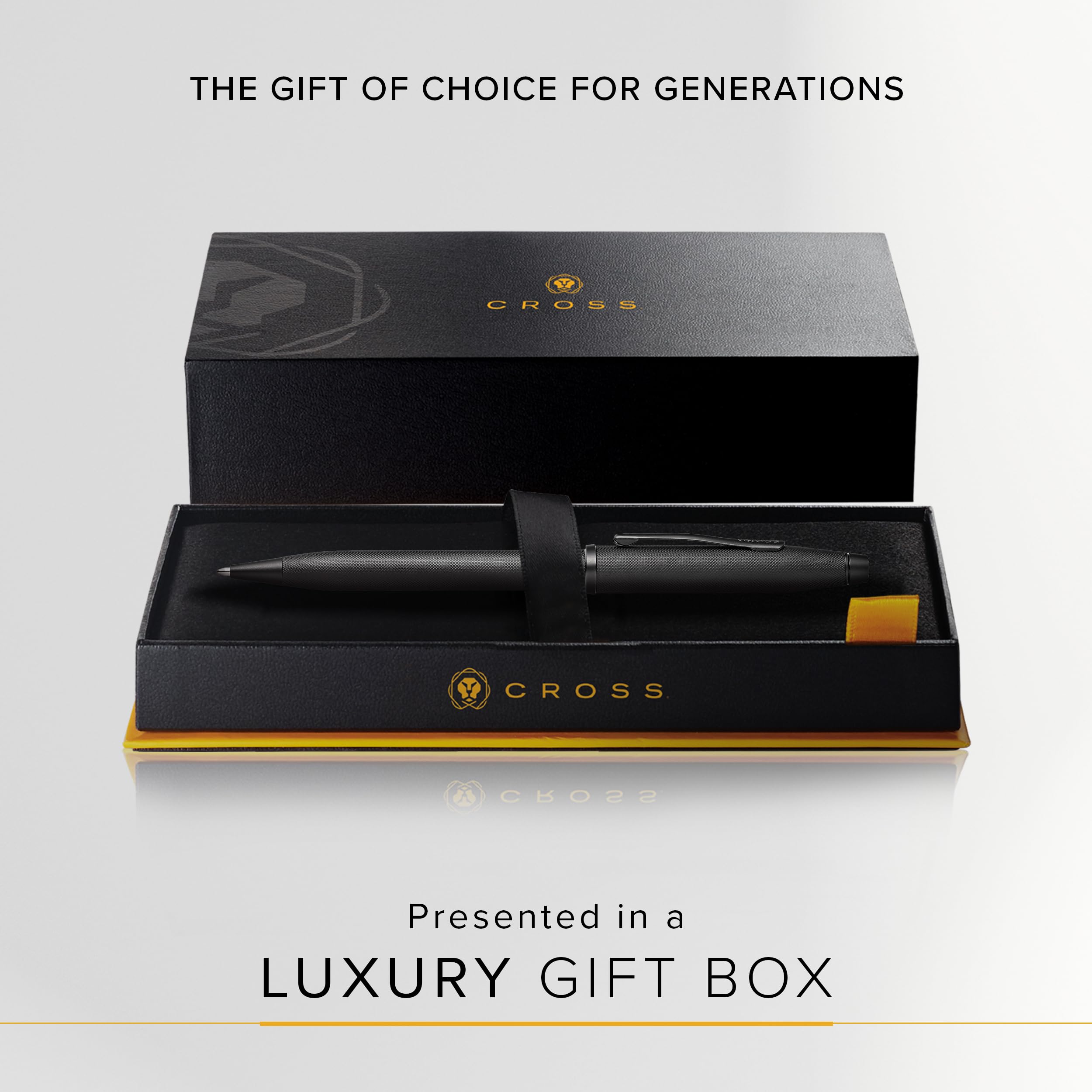 Cross Century® II Black Micro-knurl Ballpoint Pen