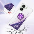 thumbnail image 3 of Funda para Xiaomi Redmi 13C 4G con Brillo Líquido Flotante, Purpurina, Parachoques y Anillo Giratorio Soporte, 3 of 5