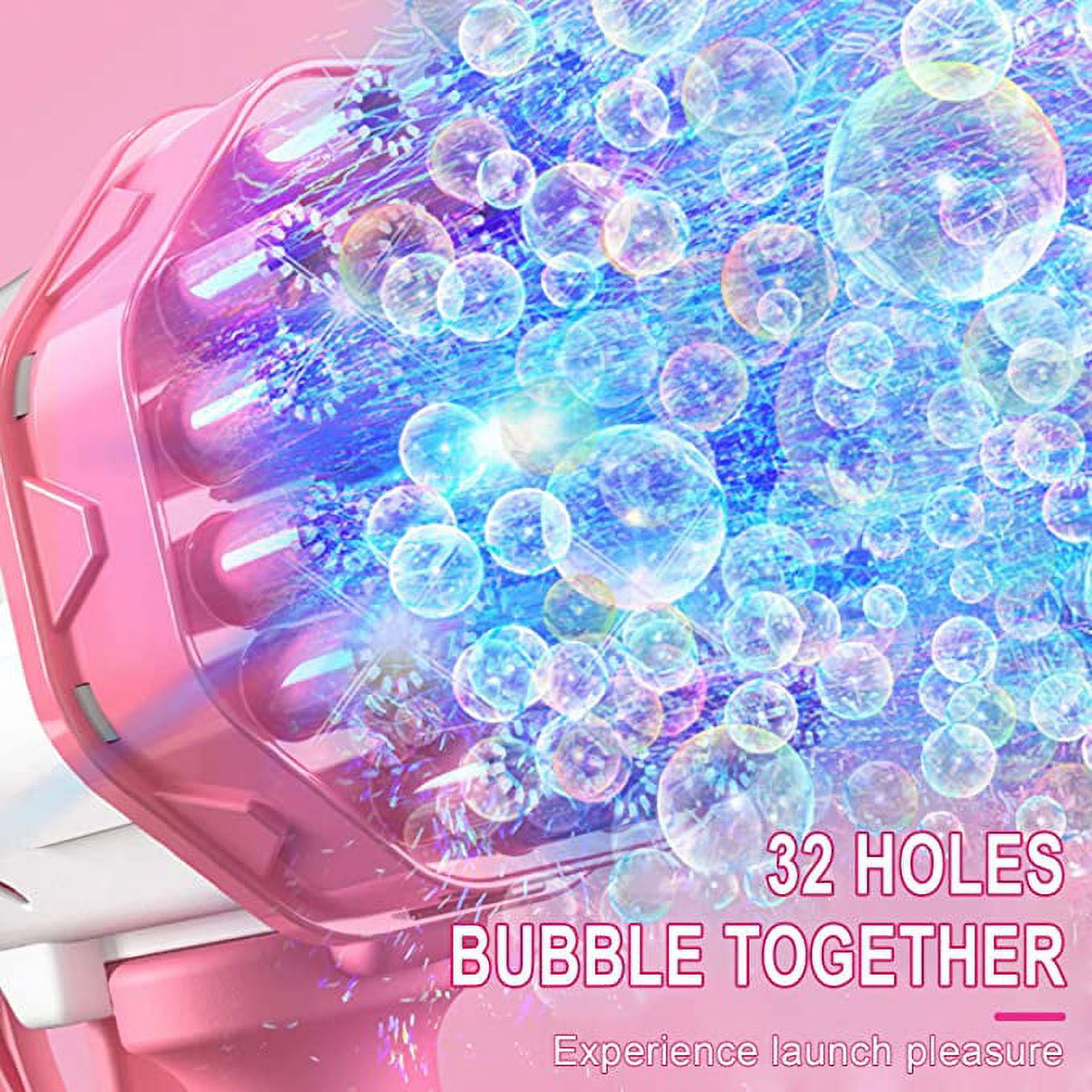 Gatling Gun Angel Bubble Gun Rocket Launcher Bubble Machine Children's  Blowing Bubble Toy - Temu