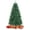 Green B, variant on PINDEE 6FT Unlit White Artificial Christmas Tree with Solid Metal Stand, PVC Material 650 Branches Xmas Tree