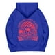 thumbnail image 4 of Sudadera con capucha Pink Palm Puff para mujer 2024, Everything Comes in Waves" Sudadera con capucha de gran tamaño Sudadera casual preppy, sudadera con capucha gráfica rosa para niñas azul real XXXL, 4 of 6