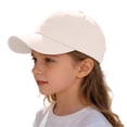 thumbnail image 4 of Byoo Boys Classic Baseball Hat Solid Color Curved Brim Daily Outdoor Baseball Hats, 4 of 4