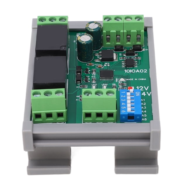 Relay Module, 2 Channel Relay Board Hardware Reset Function Default 9600BPS Compact Size For DIY Electrical Equipments