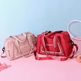 thumbnail image 5 of Happy Date Large Capacity Folding Travel Bag Lightweight Waterproof Foldable Travel Duffel Bag Weekender Overnight Bag Shoulder Bag with Dry and Wet Pocket Gym Tote Bag, 5 of 12