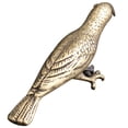 thumbnail image 2 of Statue d'Oiseau Miniature en Laiton Animal Statue en Laiton Pic-Bois Réaliste, 2 of 9