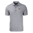 thumbnail image 2 of Men's Cutter & Buck  Heather Black LSU Tigers Big & Tall Forge Eco Heather Stripe Stretch Recycled Polo, 2 of 3