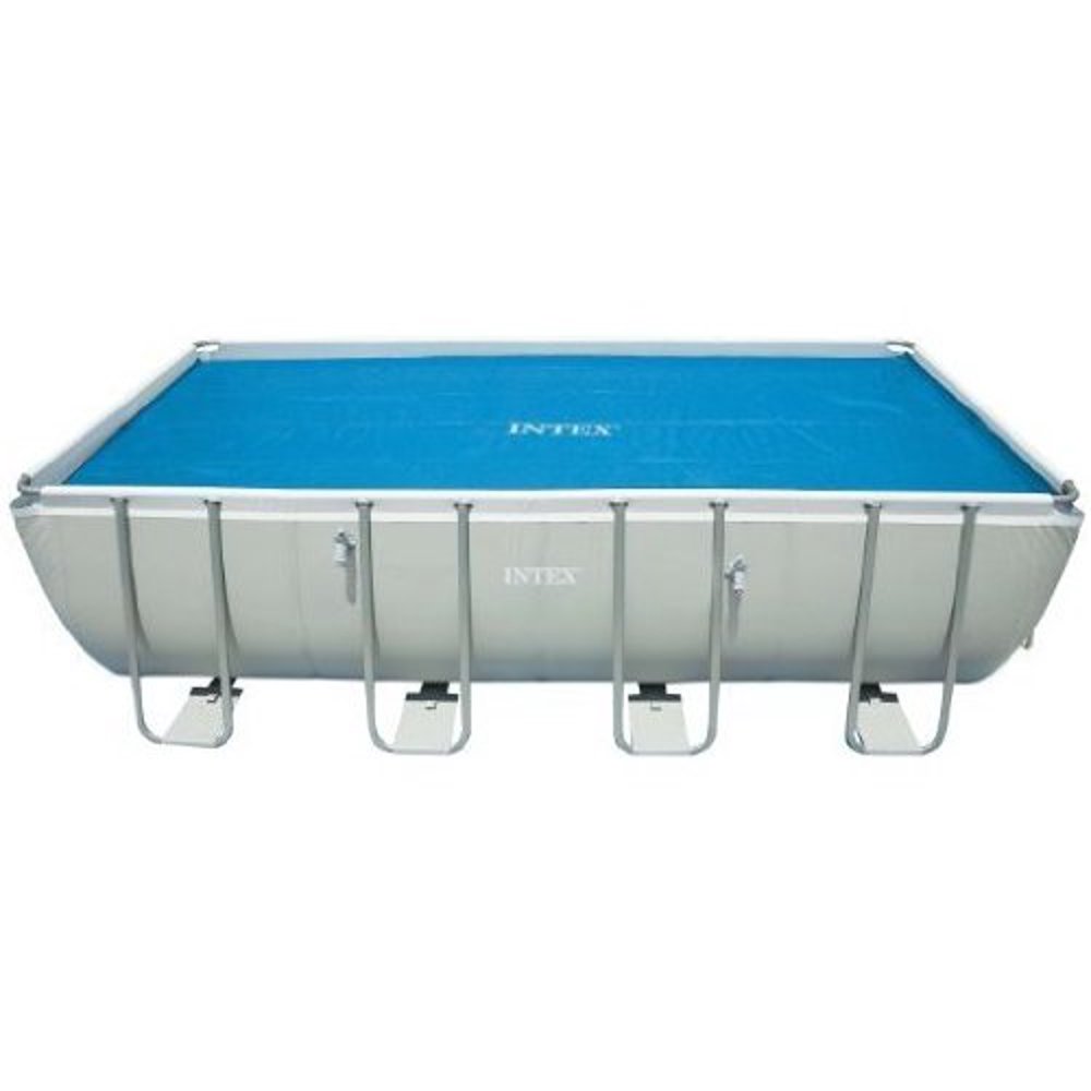Intex Solar Cover for 18ft X 9ft Rectangular Frame Pools, Measures 17