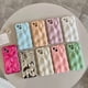 thumbnail image 4 of 3D Wave Pattern Phone Case For iphone 15 14 13 12 11 Pro Max INS Candy Color Fashion Soft Silicone Shockproof Back Cover Cases, 4 of 5