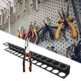 thumbnail image 1 of Colaxi Screwdriver Organizer Wall Mounted Screwdriver Storage Rack Easy to Install Metal Storage Holder Hand Tool Organizer for Shed Large Hole, 1 of 8