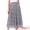 Dark Blue, variant on DARING DIVA Women's A-Line Elastic Boho Summer Floral Print Midi Skirts XS Red