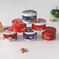 thumbnail image 4 of Christmas Candy Tins Decor  Candy Cookie Packaging Jar Candle Containers, 4 of 4