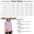 thumbnail image 2 of Women Long Sleeve Thermal Shirt Fleece Lined Undershirt V Neck Soft Fall Winter Base Layer Tops for Women Cold Weather Light Brown 3XL, 2 of 4