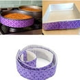 thumbnail image 3 of TONAIN 4Piece Bake Even Strip, Dampen Cake Pan Strips Super Absorbent Thick Cotton, Cake Strips for Baking,Bake Even Strip, FLYEEGO Cake Pan Dampen Strips,Super Absorbent Thick Cotton,, 3 of 9